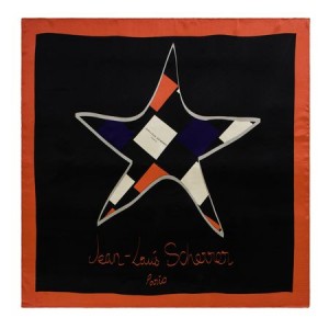 Silk scarf Star